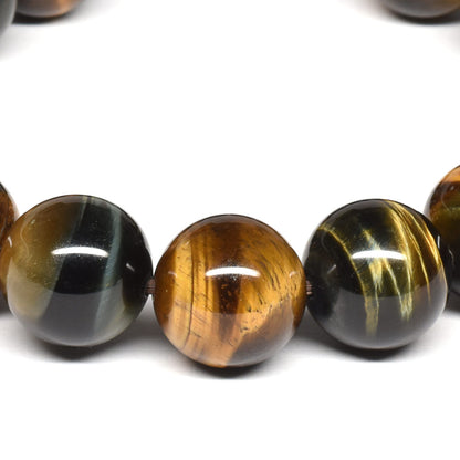 ゼブラタイガーアイ ブレスレット 12.5mm #SA105