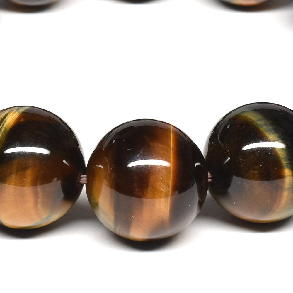 ゼブラタイガーアイ ブレスレット 16-16.5mm #SA106