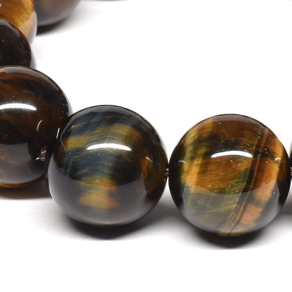 ゼブラタイガーアイ ブレスレット 16-16.5mm #SA107