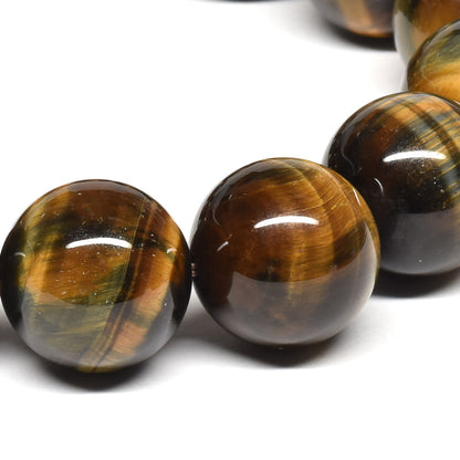 ゼブラタイガーアイ ブレスレット 16-16.5mm #SA107