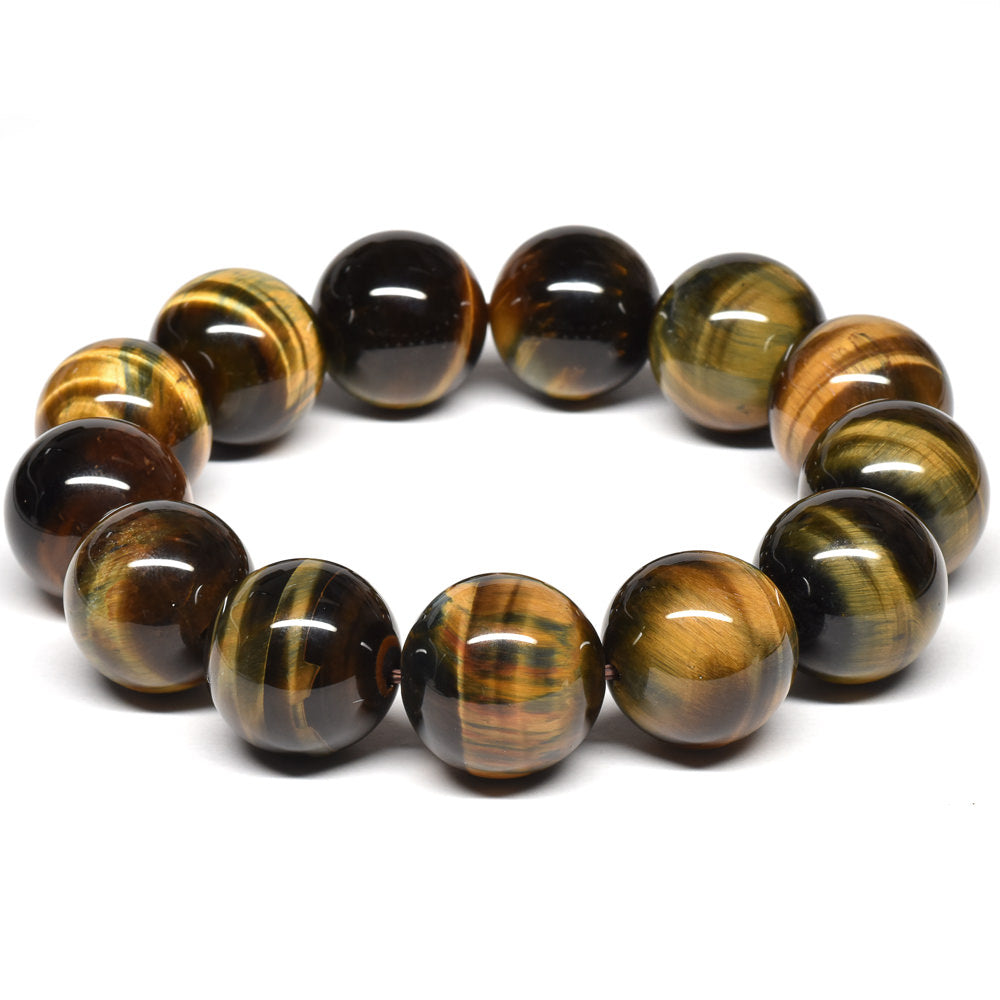 ゼブラタイガーアイ ブレスレット 18-18.5mm #SA109