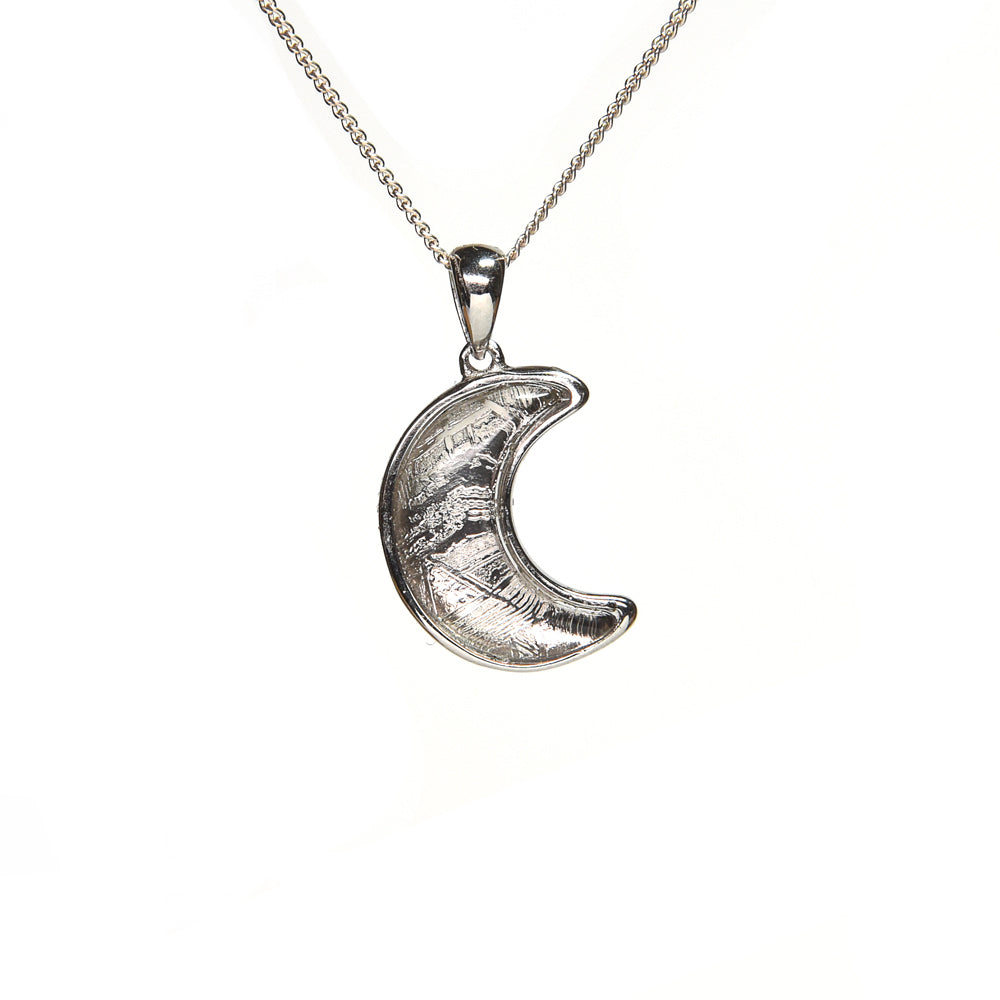 ギベオン隕石 三日月 ペンダントトップ 17x13mm #SA145