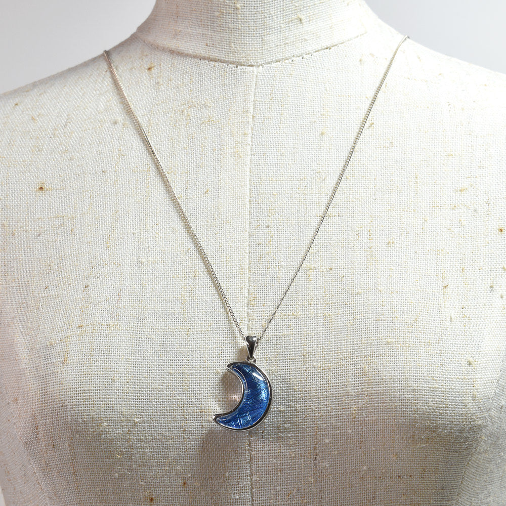 ギベオン隕石 三日月 ペンダントトップ 17x13mm #SA148