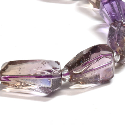 アメトリン ラフカットビーズ ブレスレット 12.5mm #SA168