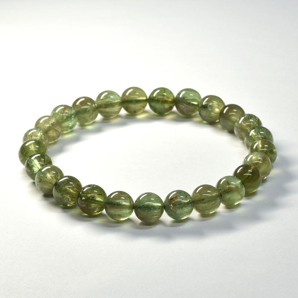 グリーンアパタイト ブレスレット 7.5mm #SA205