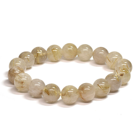 ゴールドルチルクォーツ ブレスレット 12mm #SA215