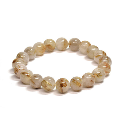 ゴールドルチルクォーツ ブレスレット 10mm #SA217