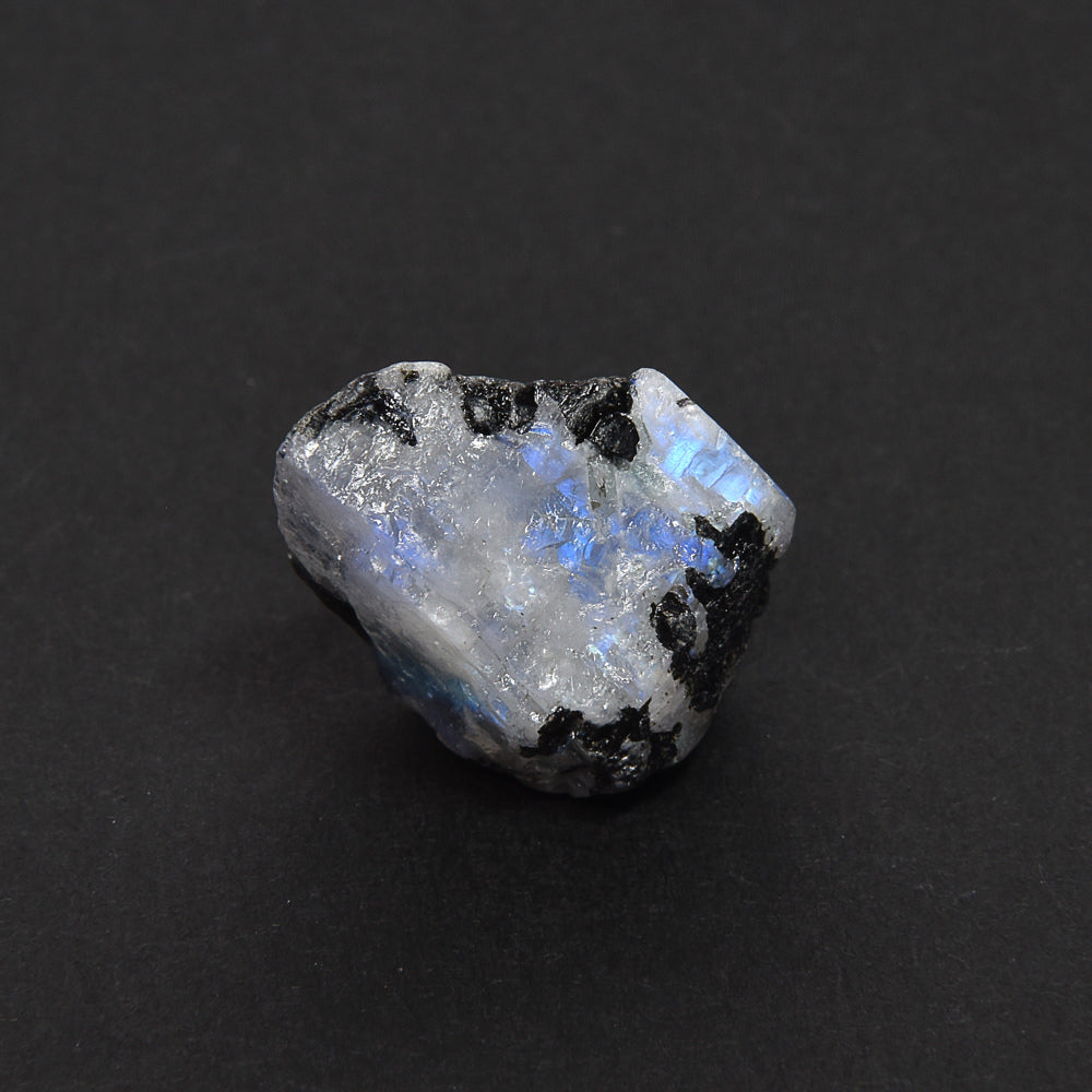 インド産ホワイトラブラドライト 原石 27.8x22.1x16.4mm #SA233
