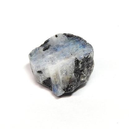インド産ホワイトラブラドライト 原石 26.8x21.8x14.7mm #SA234