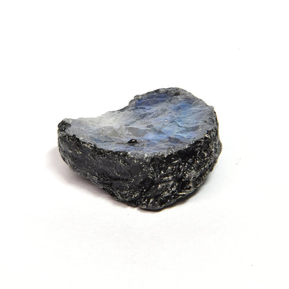 インド産ホワイトラブラドライト 原石 27.7x26x11.6mm #SA235