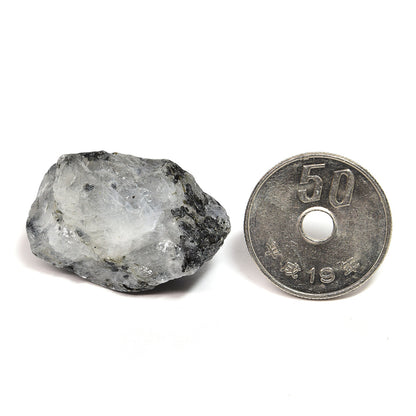 インド産ホワイトラブラドライト 原石 29.6x19x17.7mm #SA236
