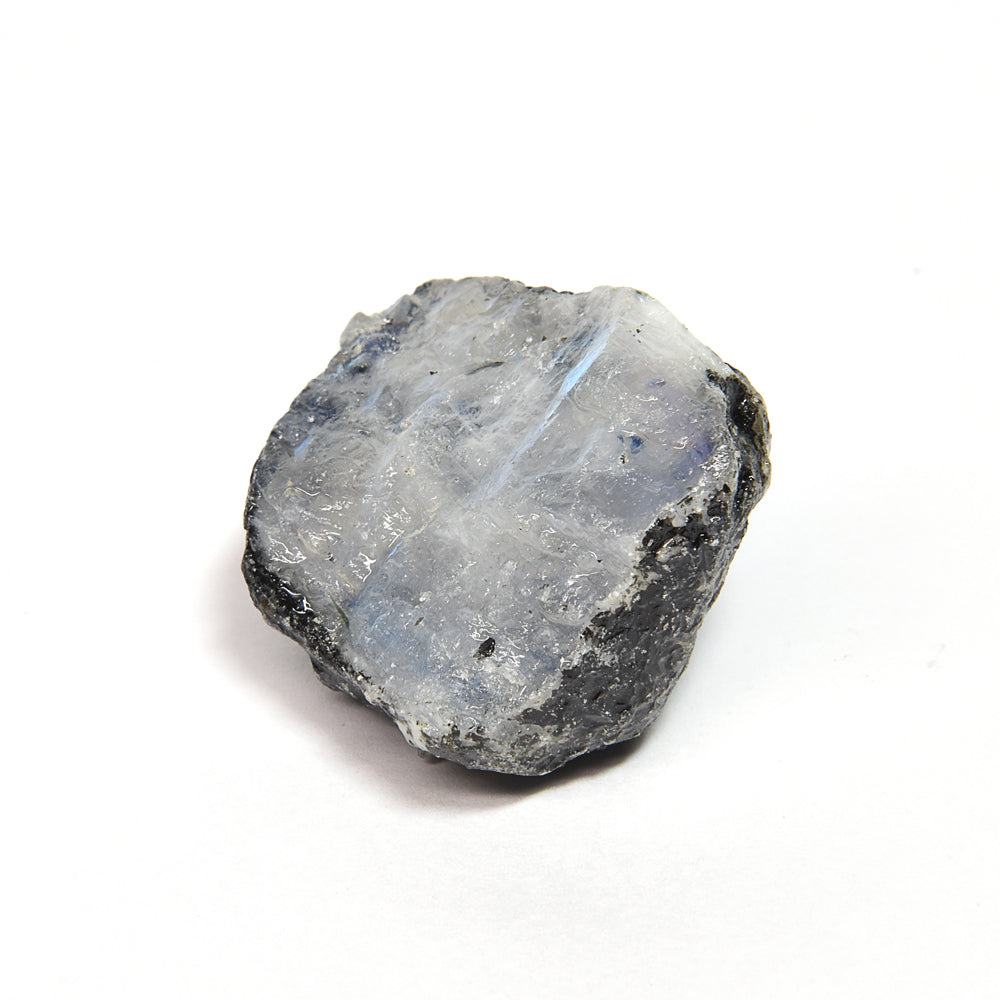 インド産ホワイトラブラドライト 原石 29.2x25x17.6mm #SA237