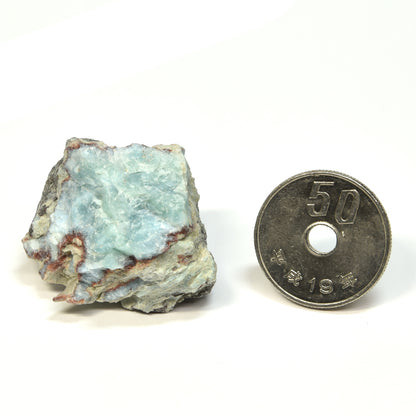 ドミニカ共和国産ラリマー 原石 31.4x26.8x24.4mm #SA241