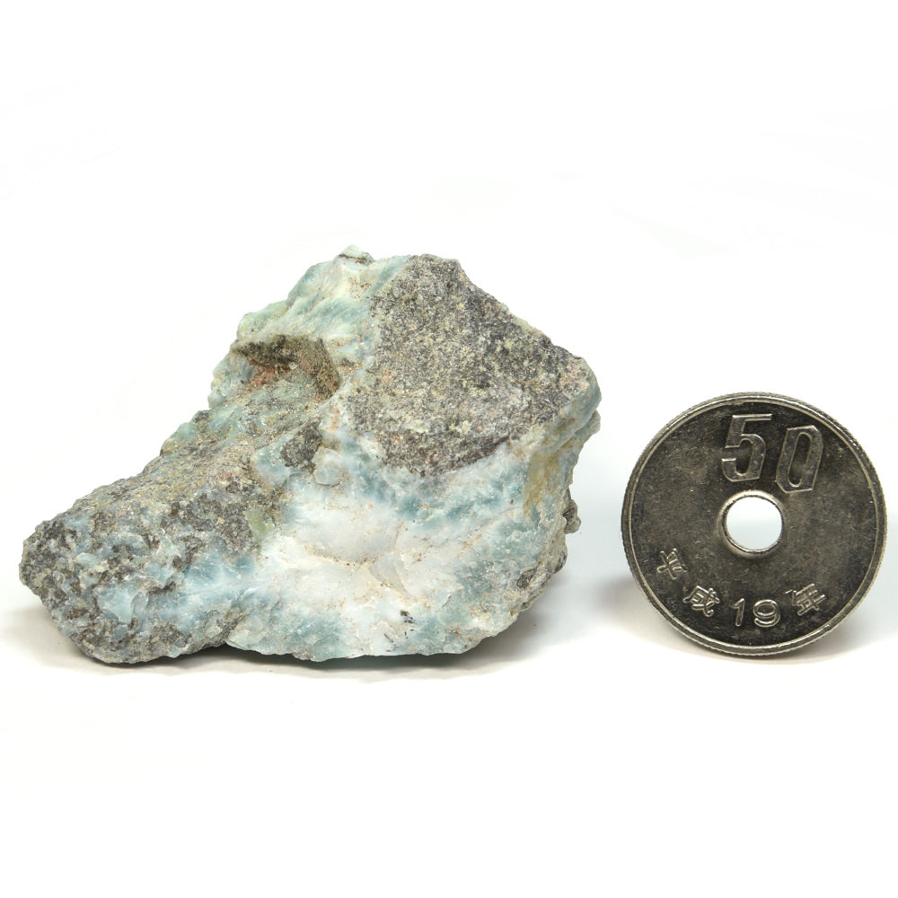 ドミニカ共和国産ラリマー 原石 47.2x25x26.8mm #SA247