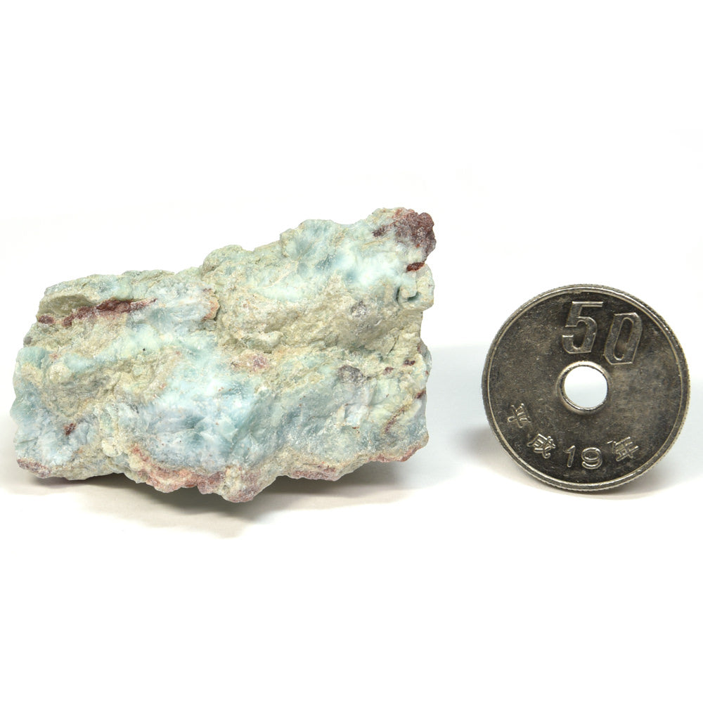 ドミニカ共和国産ラリマー 原石 39.8x25.6x23.2mm #SA248