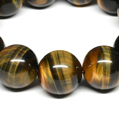 ゼブラタイガーアイ ブレスレット 18mm #SB013
