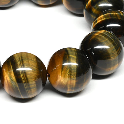 ゼブラタイガーアイ ブレスレット 18mm #SB013