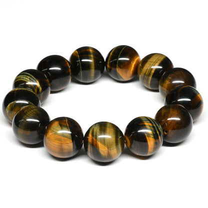 ゼブラタイガーアイ ブレスレット 18mm #SB013