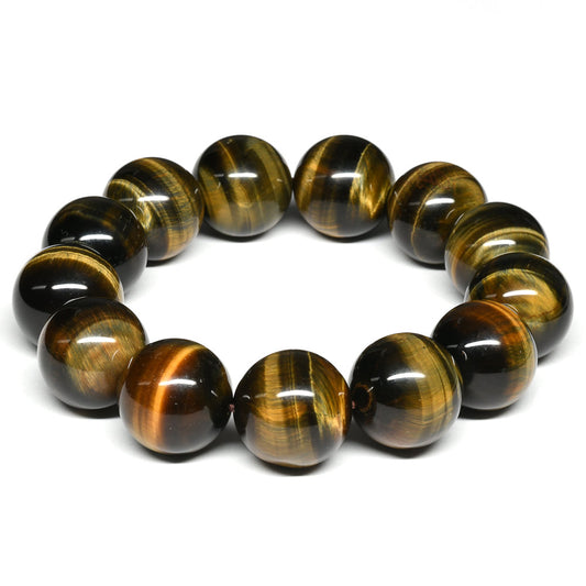 ゼブラタイガーアイ ブレスレット 18mm #SB014