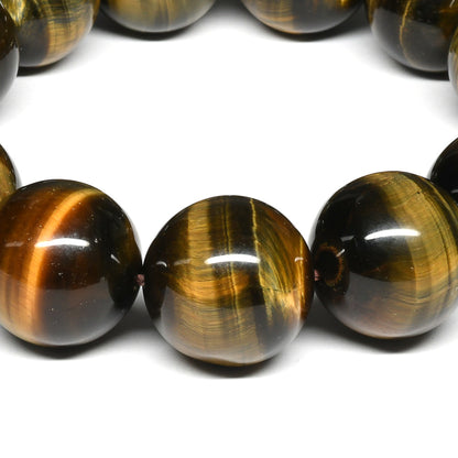 ゼブラタイガーアイ ブレスレット 18mm #SB014