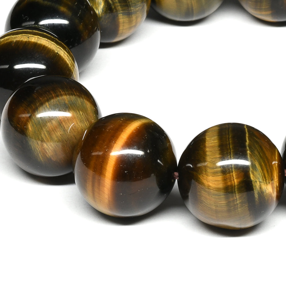 ゼブラタイガーアイ ブレスレット 18mm #SB014