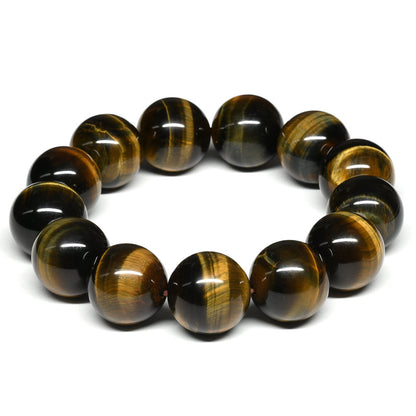 ゼブラタイガーアイ ブレスレット 18mm #SB014