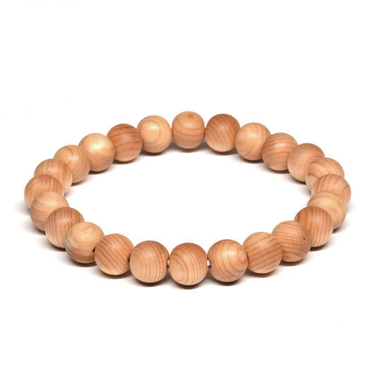 高野山壇上伽藍中門檜 明星 ブレスレット 8mm #SB029