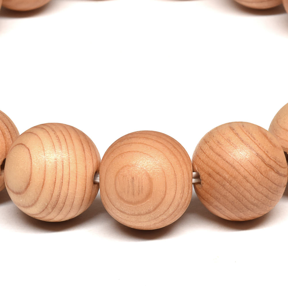 高野山壇上伽藍中門檜 明星 ブレスレット 12mm #SB030