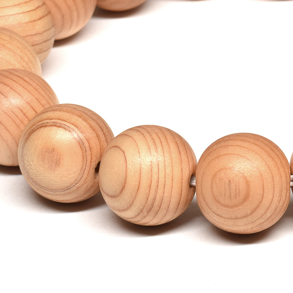 高野山壇上伽藍中門檜 明星 ブレスレット 12mm #SB030