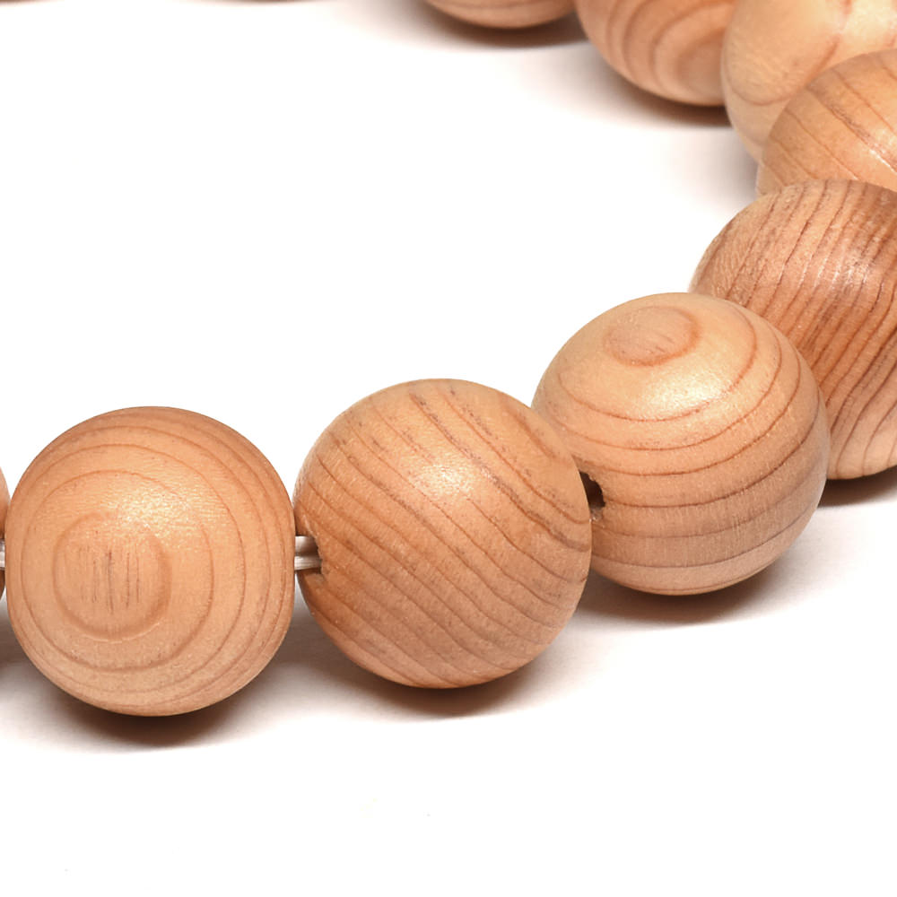 高野山壇上伽藍中門檜 明星 ブレスレット 12mm #SB030