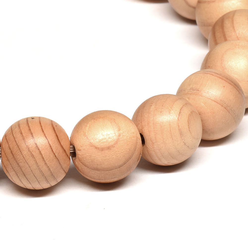 高野山壇上伽藍中門檜 明星 ブレスレット 10mm #SB031