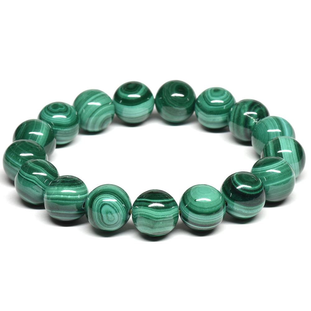 マラカイト ブレスレット 12mm #SB051