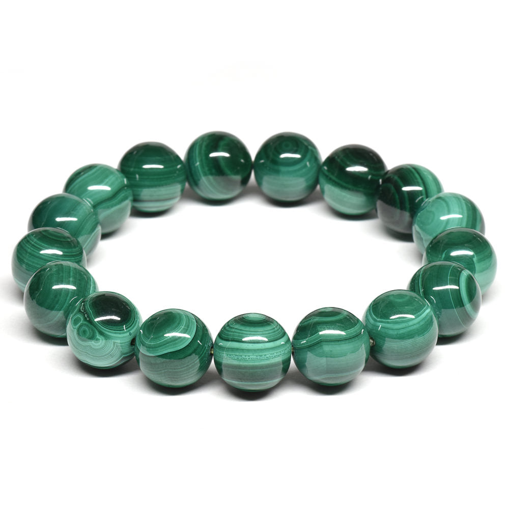 マラカイト ブレスレット 12mm #SB054