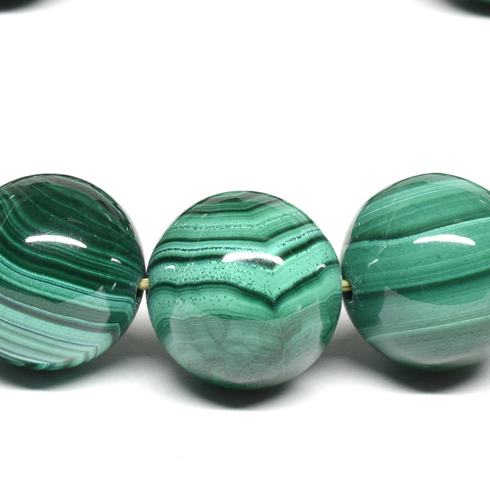 マラカイト ブレスレット 14mm #SB055