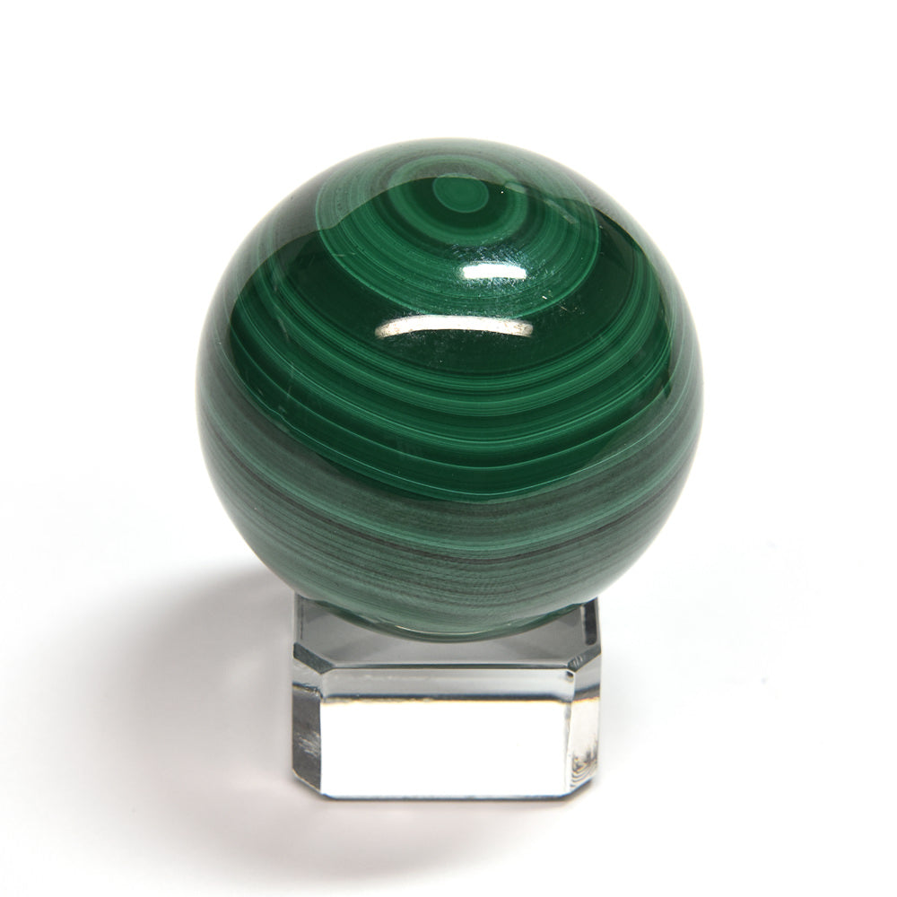 コンゴ共和国産マラカイト 丸玉 39.6mm #SB058