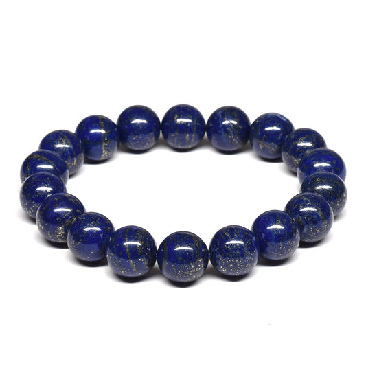 [鑑別付]ラピスラズリ ブレスレット 11.5-12mm #SB073