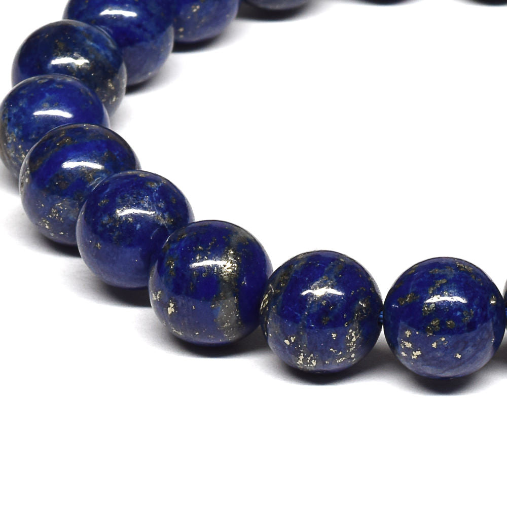 [鑑別付]ラピスラズリ ブレスレット 9-9.5mm #SB082