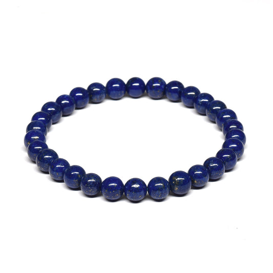 [鑑別付]ラピスラズリ ブレスレット 6mm #SB088