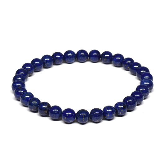 [鑑別付]ラピスラズリ ブレスレット 6mm #SB089