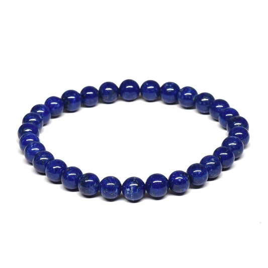 [鑑別付]ラピスラズリ ブレスレット 6-6.5mm #SB090