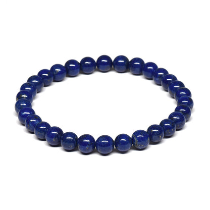 [鑑別付]ラピスラズリ ブレスレット 6-6.5mm #SB091