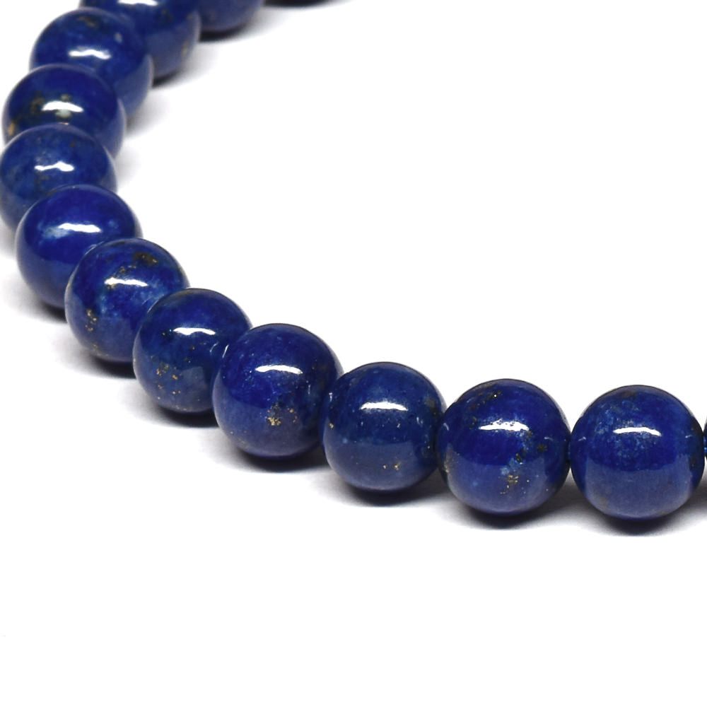 [鑑別付]ラピスラズリ ブレスレット 6-6.5mm #SB091