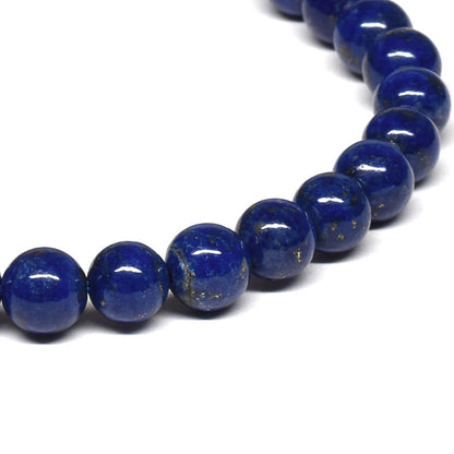 [鑑別付]ラピスラズリ ブレスレット 6-6.5mm #SB091