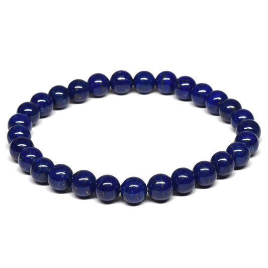 [鑑別付]ラピスラズリ ブレスレット 7mm #SB092