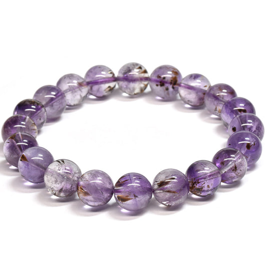 ゲーサイトインアメジスト ブレスレット 10mm #SB098
