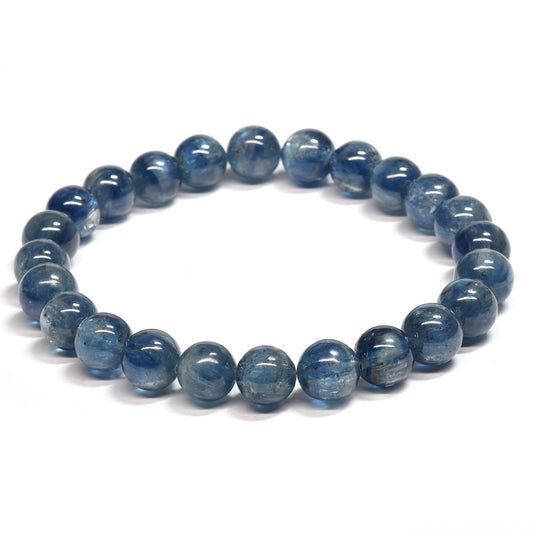 カイヤナイト（ガーネット入り） ブレスレット 8mm #SB105