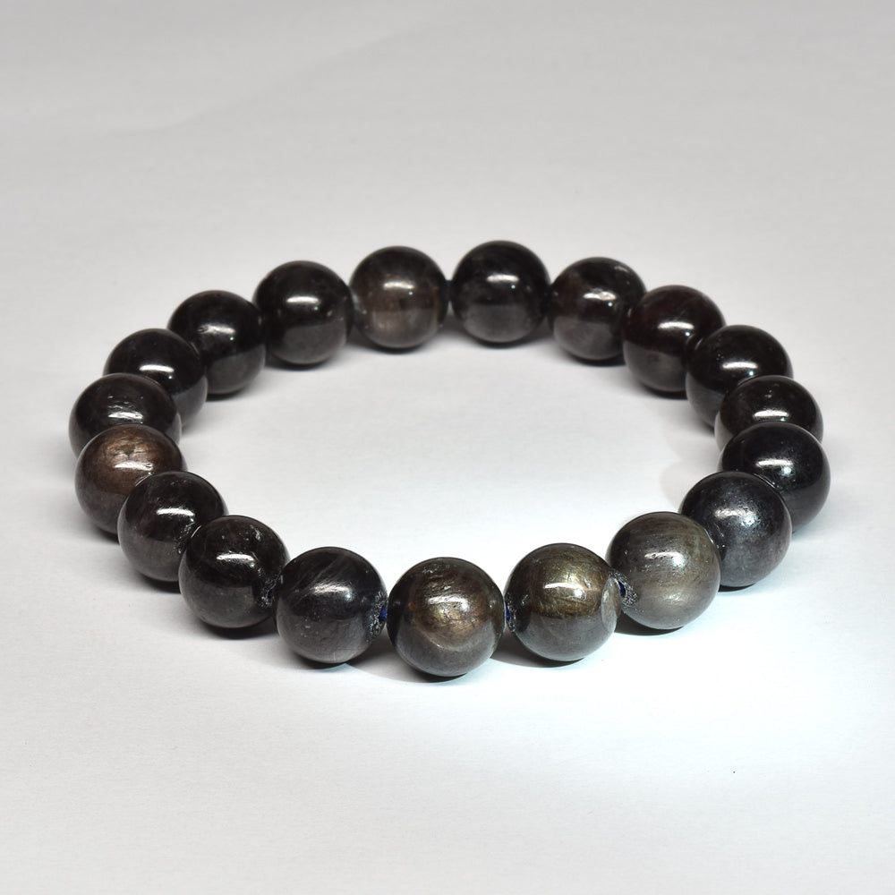 ブラックスターサファイア ブレスレット 10.5 mm #SB117