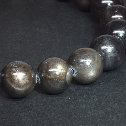 ブラックスターサファイア ブレスレット 10.5 mm #SB117