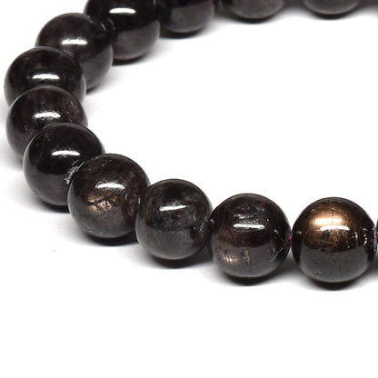 ブラックスターサファイア ブレスレット 8.5mm #SB118