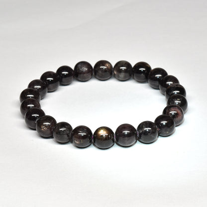 ブラックスターサファイア ブレスレット 8.5mm #SB118